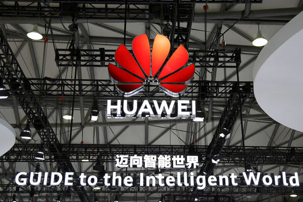 ▲▼華為（Huawei）參加上海世界移動通信大會（簡稱MWC上海）。（圖／路透）