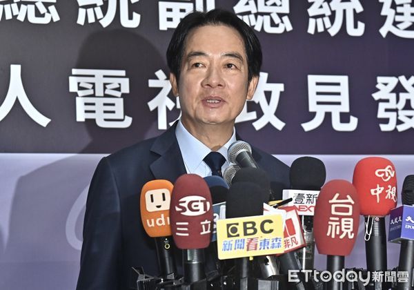 ▲▼總統政見發表會最終場,賴清德會後受訪。(圖/記者李毓康攝)