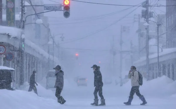 ▲▼北海道大雪。(圖/達志影像/美聯社)