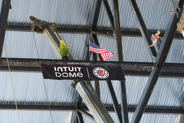 ▲洛杉磯快艇新主場直覺巨蛋(Intuit Dome)將舉辦2026年明星賽。（圖／達志影像／美聯社）