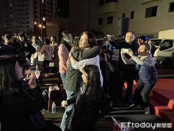 ▲▼預告顏寬恒官司今年會有結果,林靜儀說,中二選民一起面對。(圖/記者鄧木卿攝,下同)