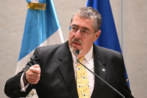 ▲▼ 瓜地馬拉總統阿雷巴洛(Bernardo Arevalo)。(圖/CFP)