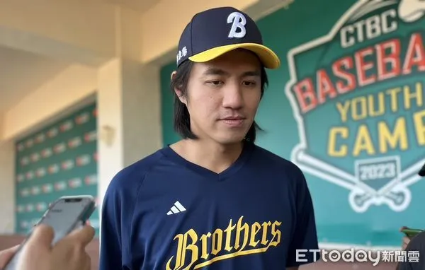 ▲中信兄弟鄭浩均。(圖/記者楊舒帆攝)