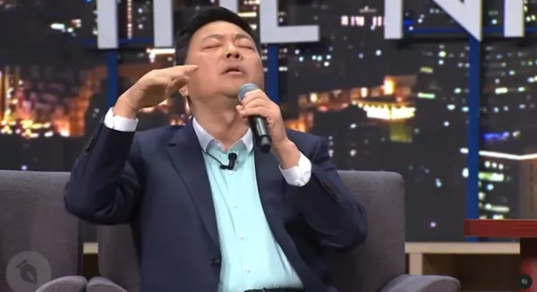 ▲▼王志安訕笑身障人士,民進黨不滿批評。(圖/翻攝YouTube/賀瓏夜夜秀)