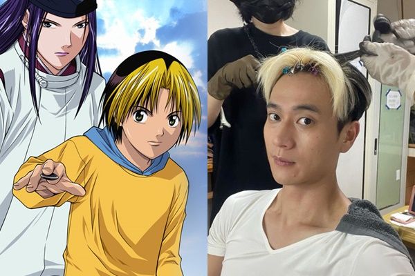 ▲▼劉冠廷意外撞臉《棋魂》進藤光。(圖/翻攝自Instagram/bewater_liu)