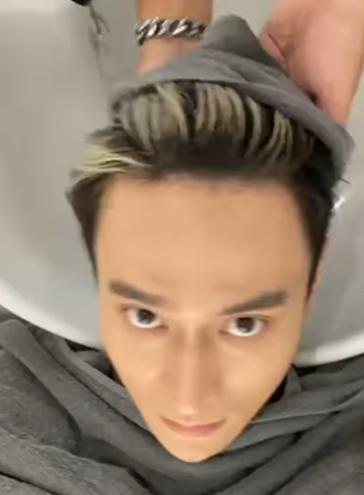 ▲▼劉冠廷意外撞臉《棋魂》進藤光。(圖/翻攝自Instagram/bewater_liu)