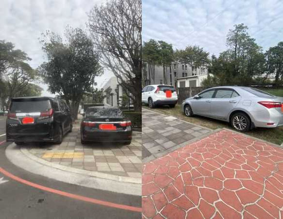 各種花式違停!他傻問「嘉義沒王法?」 一票人諷:南部日常