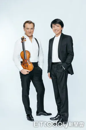 ▲周善祥將攜手法國小提琴家杭諾.卡普松(Renaud Capuçon,1976-),獻上莫札特鋼琴與小提琴二重奏。 。(圖/鵬博提供)
