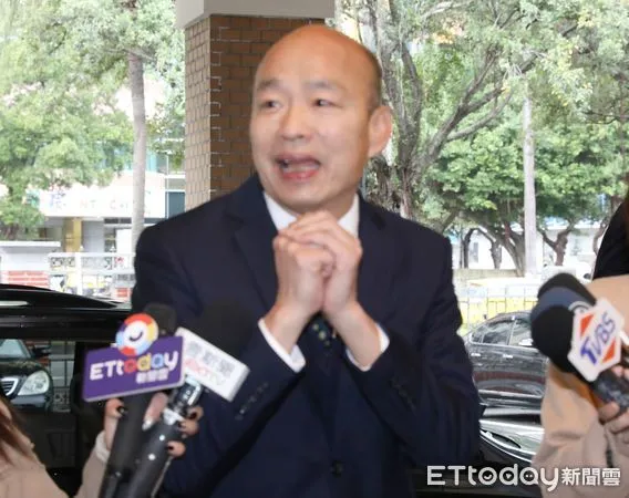 ▲▼韓國瑜抵達立法院上班。(圖/記者屠惠剛攝)