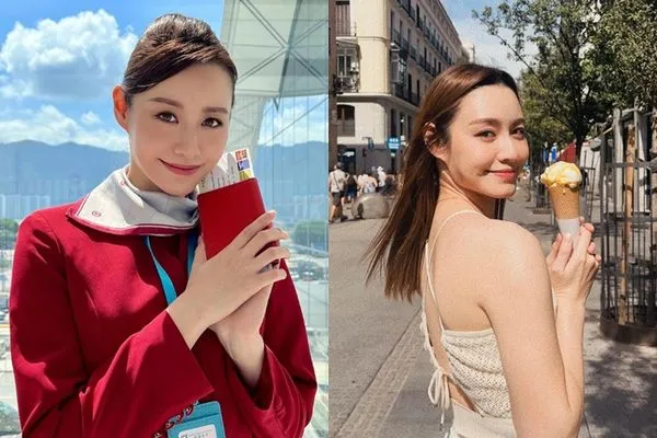 ▲▼前空服員、香港TVB主播的蘇可欣。(圖/翻攝自IG/eunice_shy)