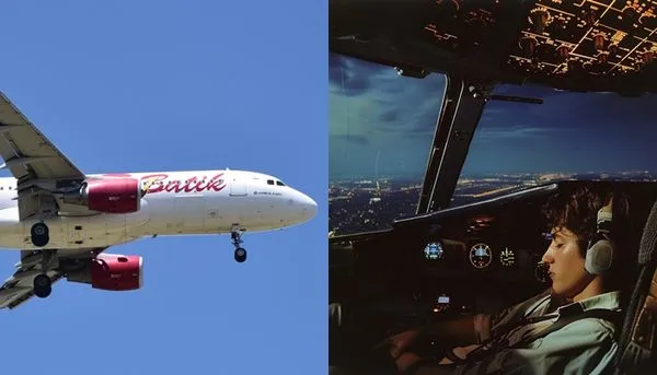 ▲▼峇迪航空有2名機長在飛行途中同時睡著,導致班機偏離原定路線。(圖/翻攝自X)