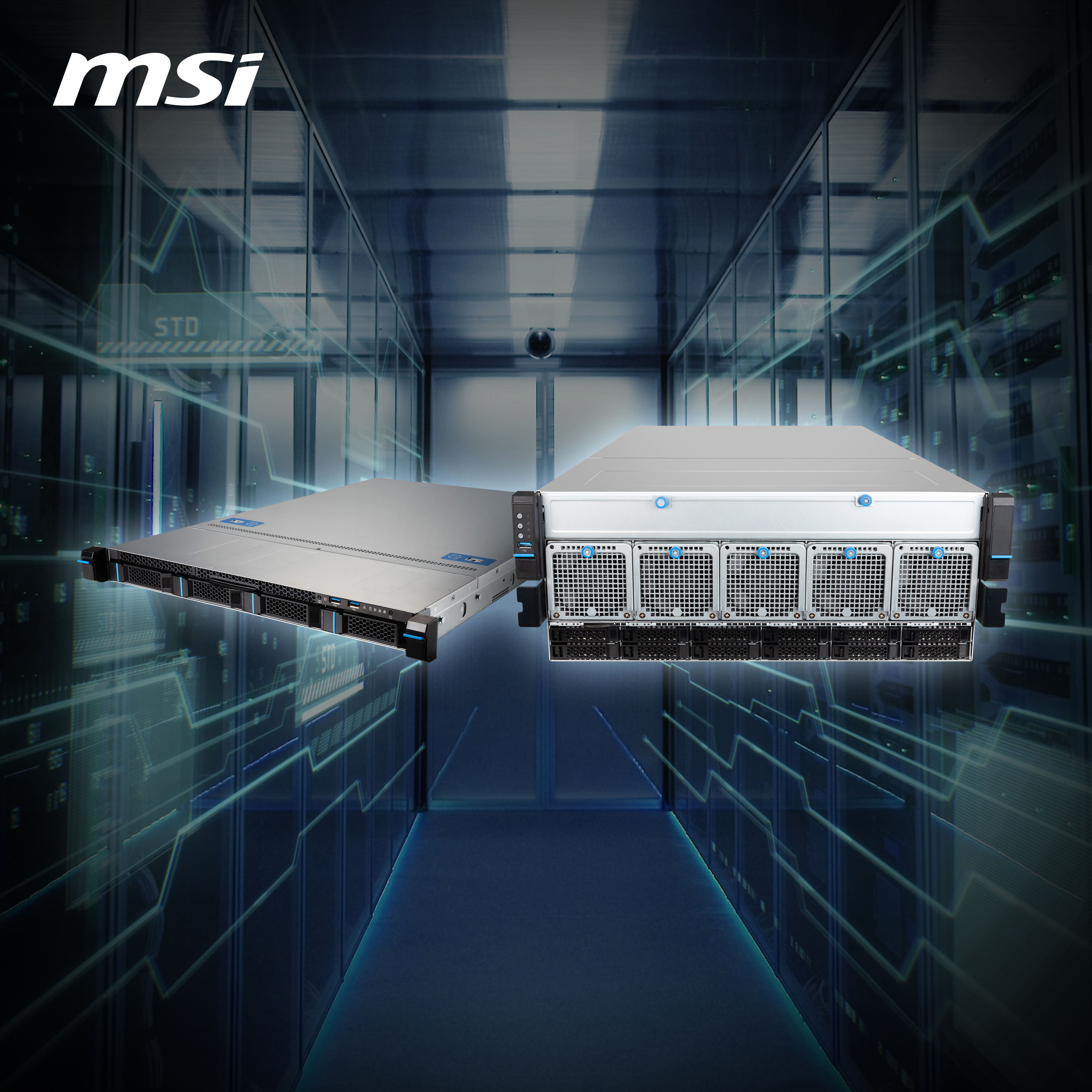 ▲▼筆電收購MSI微星科技液冷伺服器。（圖／微星提供）
