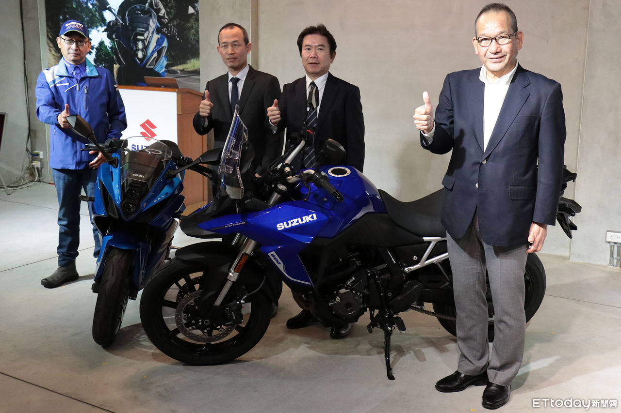 ▲42.8萬起！Suzuki「2款800cc雙缸重機」登台　預計6月交車。（圖／記者張慶輝攝）