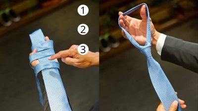 懶人專用4步驟「快速繫領帶」　整齊方便有手就會