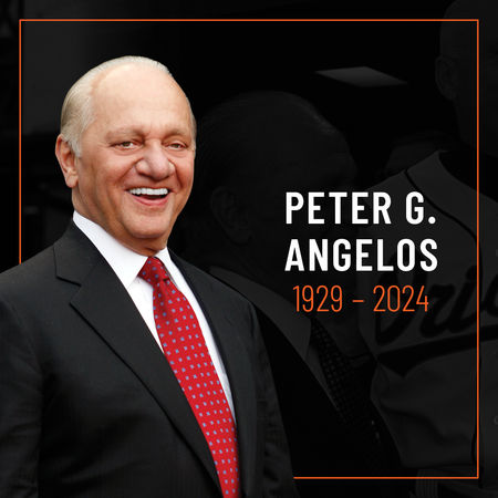 ▲金鶯老闆安格羅(Peter Angelos)享耆壽94歲。(圖/翻攝自X/Baltimore Orioles)