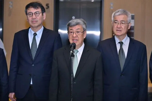 ▲▼陳建仁今(25)日出席「2024全球合作暨訓練架構(GCTF)打擊跨境詐欺犯罪國際研習營」開幕式。(圖/行政院提供)