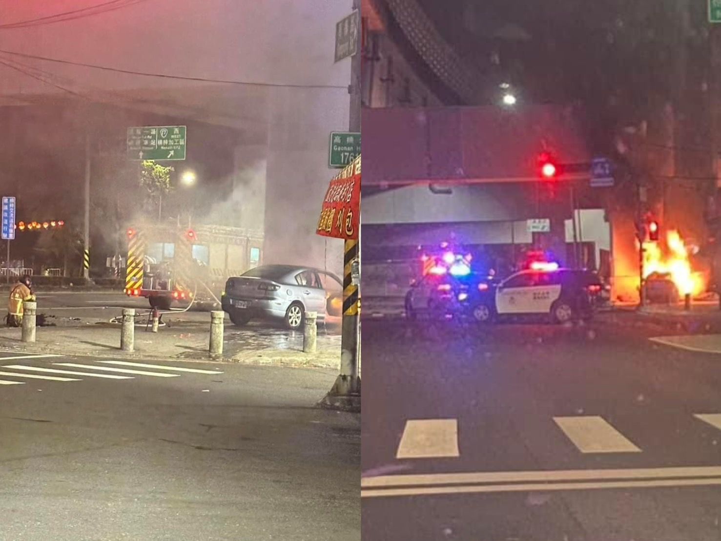 ▲▼火燒車。(圖/記者許宥孺翻攝)
