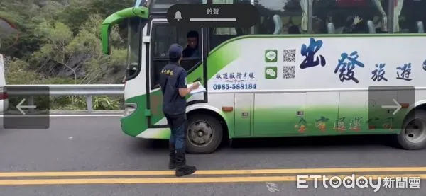 ▲▼中橫公路受困人車撤離執行人車清點。(圖/記者王兆麟翻攝,下同)