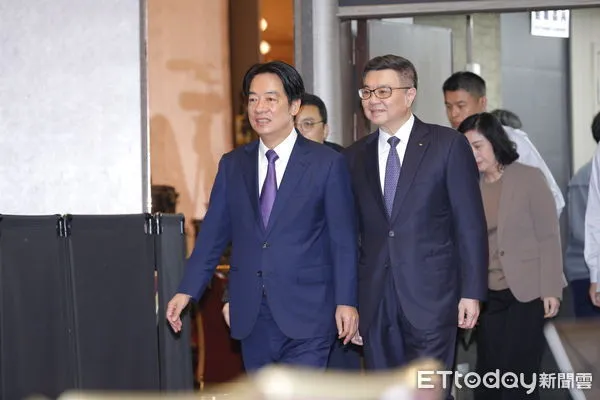 ▲▼準總統賴清德內閣團隊備受外界矚目,4/10謎底由賴清德揭曉,一如先前媒體報導閣揆由卓榮泰擔任,副閣揆鄭麗君、秘書長龔明鑫、發言人陳世凱為政院新三角。(圖/記者湯興漢攝)