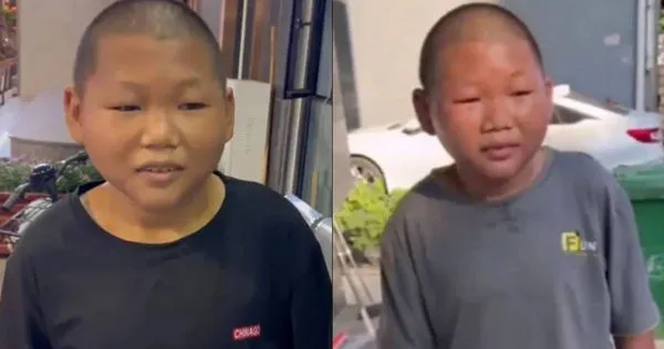 27歲的李男外型卻長得像未成年的小男生一樣。(合併圖/翻攝畫面)