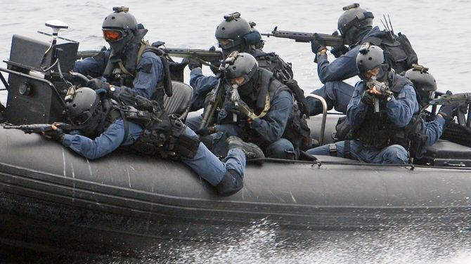 ▲日本海自特種部隊「特別警備隊」，將前往印太地區支援。（圖／翻攝X）