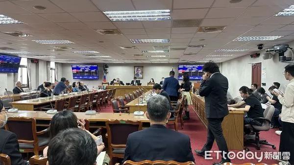 ▲▼ 立法院司法委員會藍綠攻防 。(圖/記者崔至雲攝)