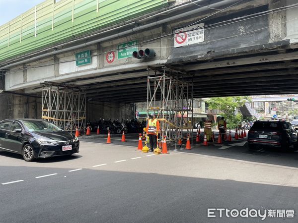新北福和橋搶修「剩1車道」通勤族注意塞定了　影響路線圖曝光