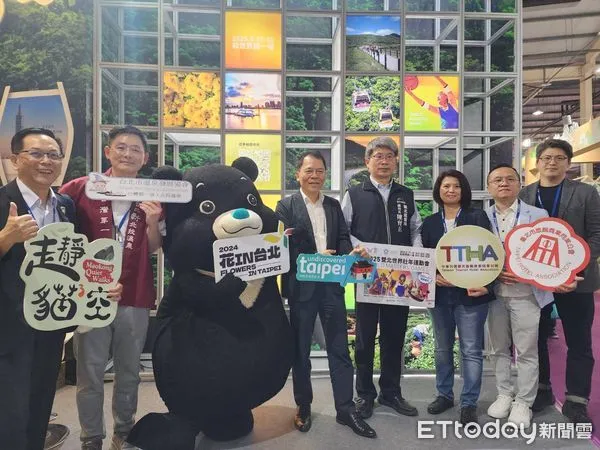 ▲暑假到台北低碳小旅行!北市府觀傳局率業者進駐台中國際旅展大推優惠。(圖/記者游瓊華攝)