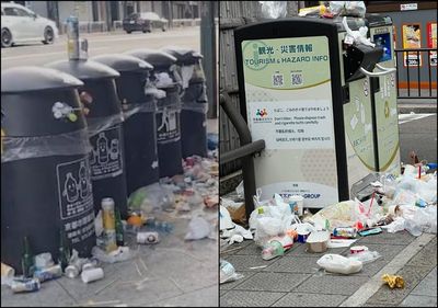 垃圾桶爆滿　京都過度觀光逼瘋居民　