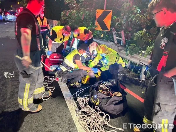 ▲▼土城擺接堡路車禍。(圖/記者陸運陞翻攝)