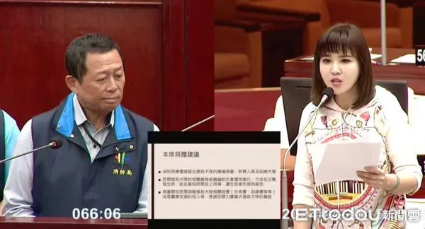 ▲台北市議員王欣儀質詢。(圖/台北市議員王欣儀辦公室提供)
