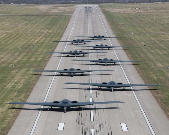 ▲▼B-2幽靈轟炸機(B-2 Spirit)。(圖/懷特曼空軍基地)