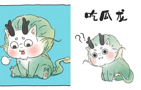 ▲▼台文館「阿龍」爆抄襲還反咬 陸繪師PO證據打臉:太魔幻了。(圖/翻攝空罐速寫社)