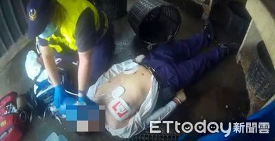 新北海釣場男突倒地...無呼吸心跳　消防員CPR+AED救回一命