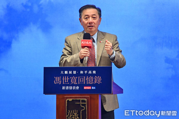 ▲▼前美國國防部中國/台灣/蒙古事務辦公室資深主任胡振東出席馮世寬《大鵬展翅》新書發表會。(圖/記者李毓康攝)