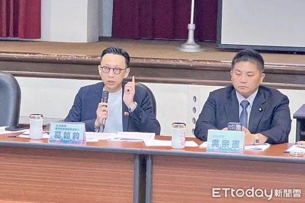 ▲國民黨召開「國會改革強化監督,讓民主大步向前!」國際記者會。(圖/記者鄭佩玟攝)