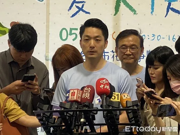 ▲▼蔣萬安出席2024愛天使園遊會活動。(圖/記者黃國霖攝)