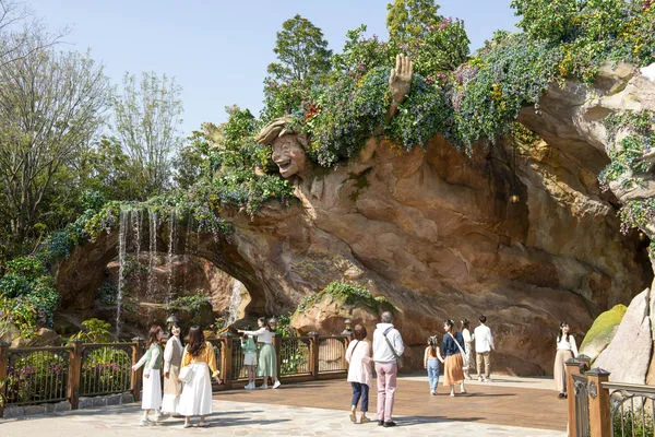 ▲▼東京迪士尼海洋最新夢幻泉鄉園區入口意象。(圖/©Disney)