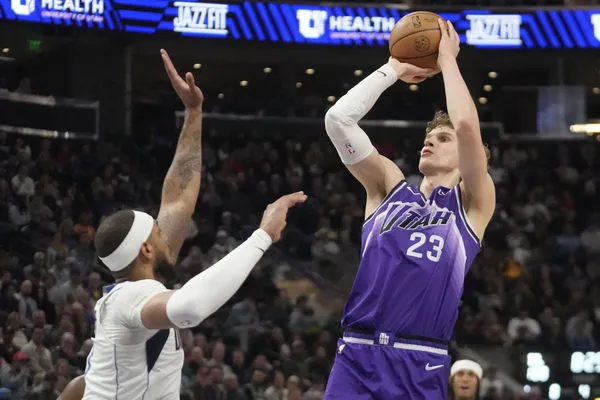 ▲▼爵士「芬蘭司機」馬卡南、勇士庫明加。(圖/達志影像/美聯社)