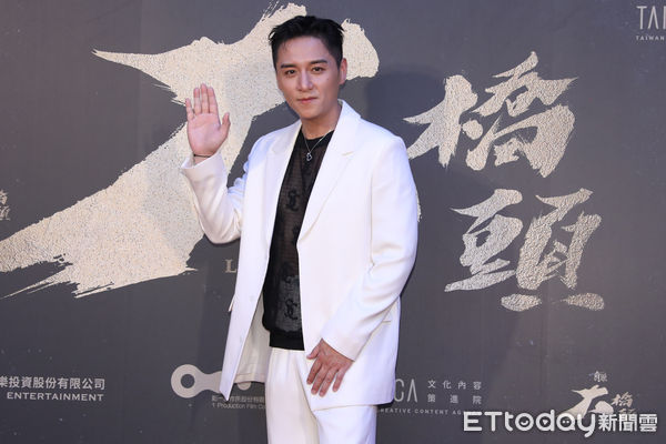 ▲▼ 電影《角頭-大橋頭》首映典禮大型記者會-鄭人碩。(圖/記者黃克翔攝)