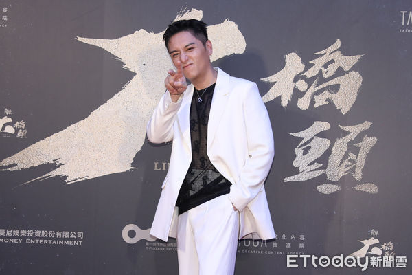 ▲▼ 電影《角頭-大橋頭》首映典禮大型記者會-鄭人碩。(圖/記者黃克翔攝)