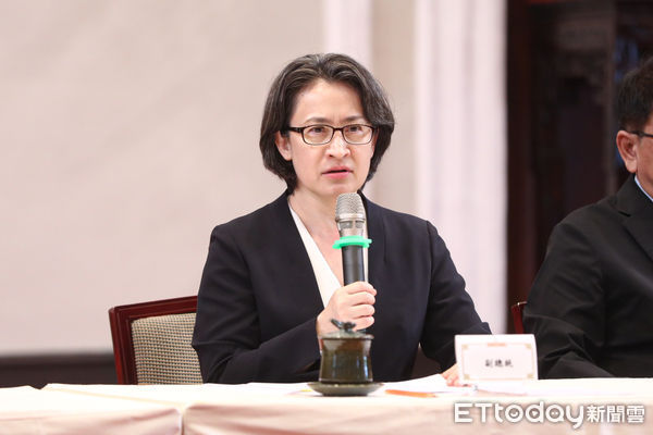 ▲副總統蕭美琴主持司法院正副院長及大法官被提名人介紹記者會。(圖/記者林敬旻攝)