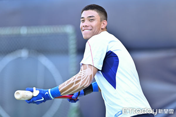 ▲▼2024U18亞青中華隊柯敬賢。(圖/記者李毓康攝)