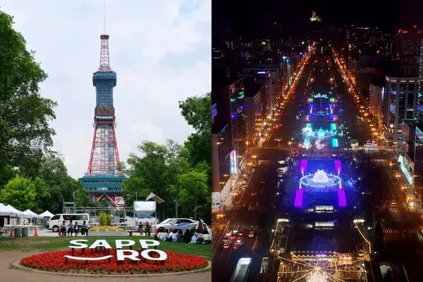 ▲▼日本北海道一日遊,360度欣賞札幌街景和大通公園。(圖/部落客飛天璇提供)