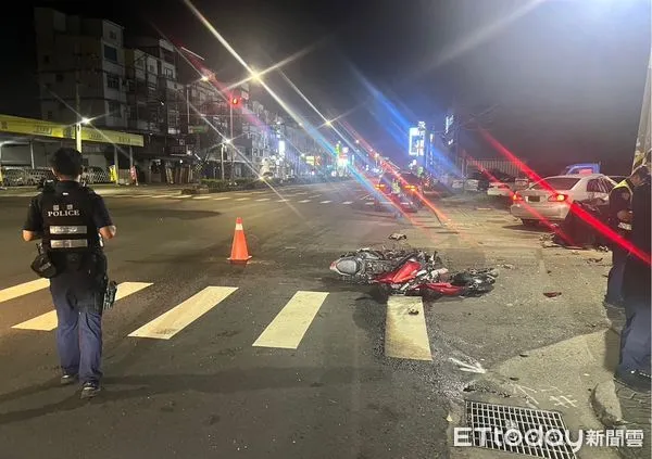 ▲▼高雄死亡車禍。(圖/記者許宥孺翻攝)