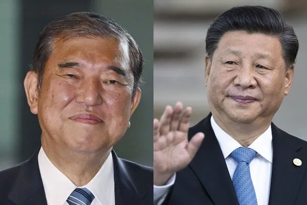 ▲▼石破茂和習近平擬在11月15日舉行雙邊會談。(組圖/達志影像/美聯社)