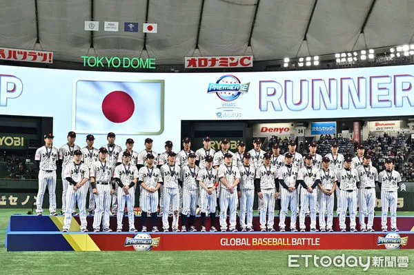 ▲▼世界12強棒球賽冠軍戰,日本隊敗退屈居亞軍。(圖/記者李毓康攝)