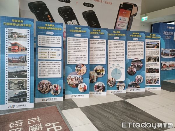 ▲▼花蓮轉運站成立滿兩年,花蓮縣政府即日於場站內辦理靜態展暨轉運市集活動。(圖/花蓮縣政府提供,下同)