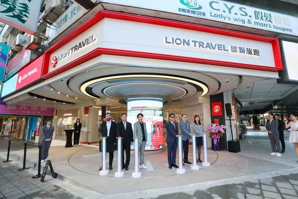 ▲雄獅「Lion Square」忠孝門市回歸台北東區商圈。(圖/雄獅提供)