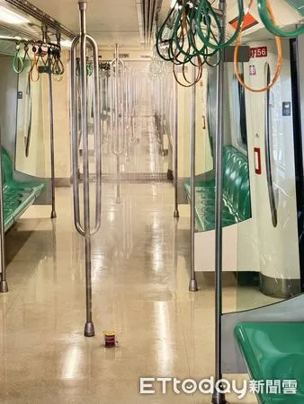 ▲▼紅線車廂驚見「米奇亂竄」嚇壞旅客 高捷道歉了:全面清潔消毒。(圖/記者賴文萱翻攝)